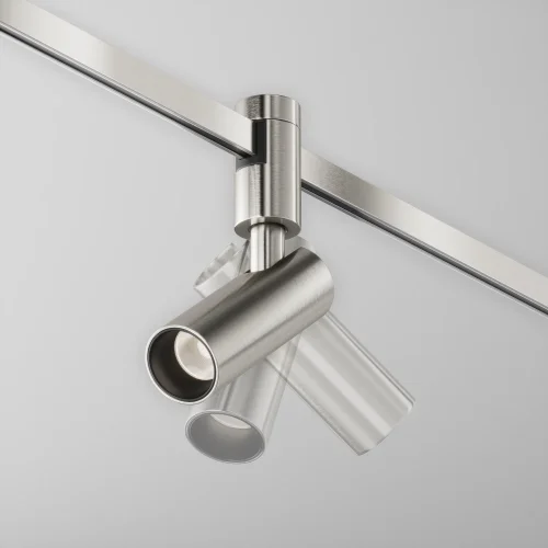 Трековый светильник Focus Led Flarity 4000K 5Вт 60° TR144-1-5W4K-W-PT Maytoni никель для шинопроводов серии Magnetic trаck system Flarity никель фото 5