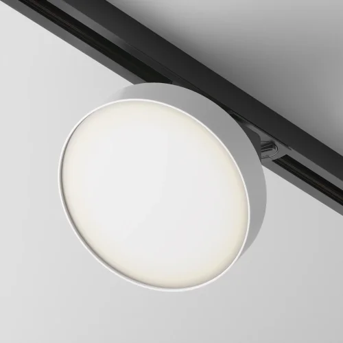 Светильник трековый LED Zon TR043-1-12W4K-W Maytoni белый для шинопроводов серии Zon чёрный