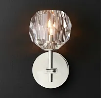 Бра RH Boule de Cristal Single Sconce Chrome 156370-22 ImperiumLoft прозрачный 1 лампа, основание хром в стиле арт-деко 