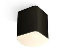 Светильник накладной Techno Spot XS XS7813022 Ambrella light чёрный 1 лампа, основание чёрное в стиле хай-тек современный квадратный