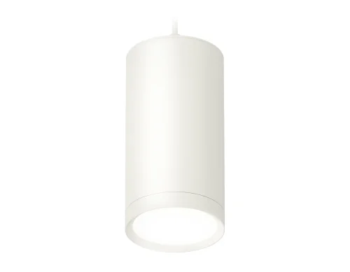 Светильник подвесной XP8161011 Ambrella light белый 1 лампа, основание белое в стиле хай-тек трубочки