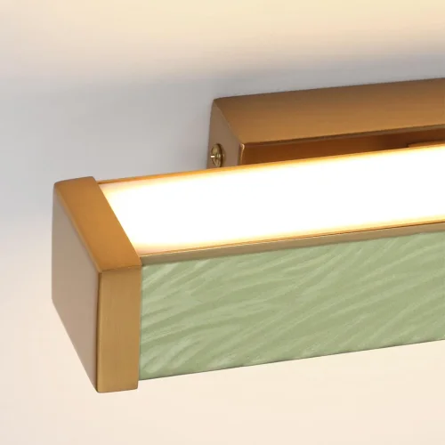 Бра Riviera 5450/10WLA Odeon Light белый на 1 лампу, основание латунь в стиле классический современный фото 6