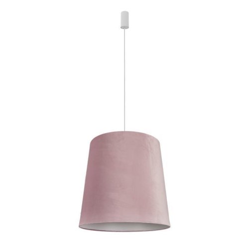 Светильник подвесной Cone M 8441-NW Nowodvorski розовый 1 лампа, основание белое в стиле модерн 