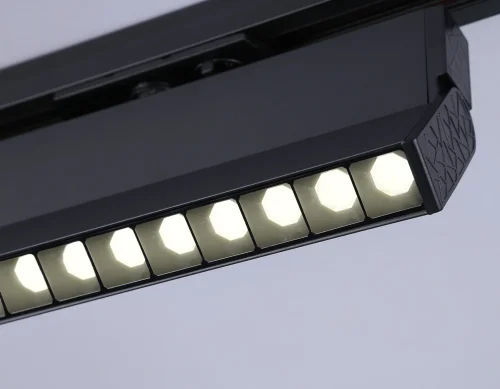 Трековый светильник однофазный LED Track System GL6817 Ambrella light чёрный для шинопроводов серии Track System фото 5