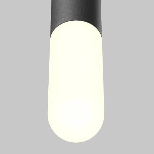 Светильник подвесной LED Mist P101PL-L300-12W3K-B Maytoni чёрный 1 лампа, основание чёрное в стиле современный хай-тек  фото 2