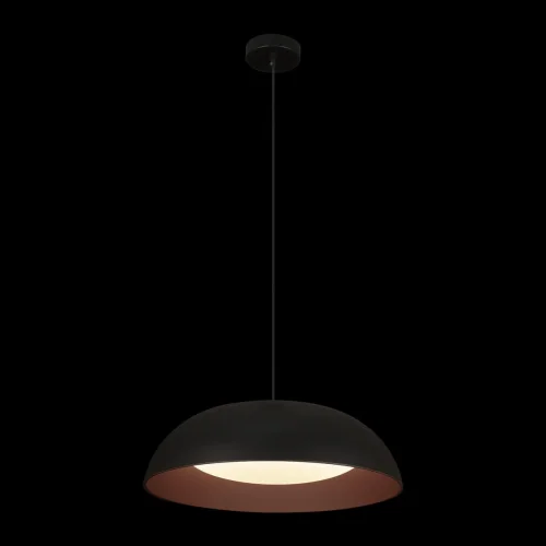 Светильник подвесной LED Cappello 10229P Black LOFT IT белый чёрный бронзовый 1 лампа, основание чёрное в стиле современный  фото 2
