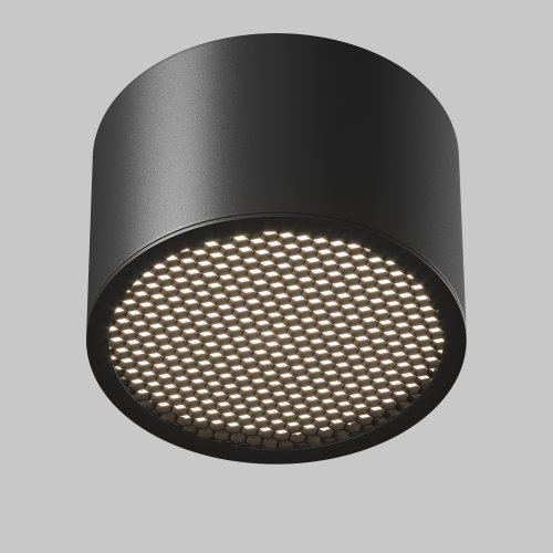 Светильник накладной Glare C122CL-GX53-B Maytoni чёрный на 1 лампу, основание чёрное в стиле современный фото 5