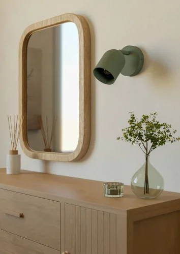 Бра Tilston 44132 Eglo зелёный на 1 лампу, основание зелёное в стиле современный лофт для чтения фото 2