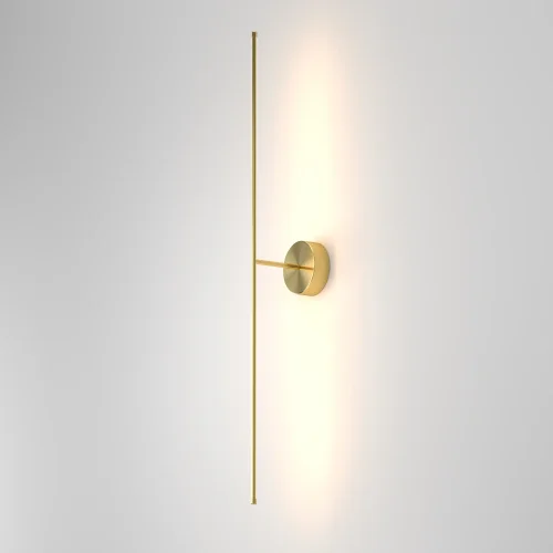 Бра LED Elegant C084WL-L12BS2.7K Maytoni латунь на 1 лампу, основание латунь в стиле современный хай-тек отражённый свет фото 3