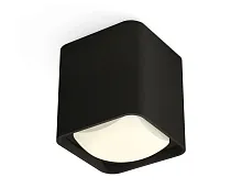 Светильник накладной Techno Spot XS XS7841022 Ambrella light чёрный 1 лампа, основание чёрное в стиле хай-тек современный квадратный