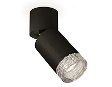 Светильник накладной Techno Spot XM XM6313060 Ambrella light чёрный 1 лампа, основание чёрное в стиле хай-тек современный круглый