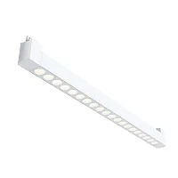 Трековый светильник LED Single phase track system Unity TR010-1-20W3K-M-W Maytoni белый для шинопроводов серии Single phase track system Unity белый