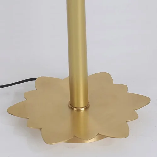 Настольная лампа LOTOS TAB 140841-26 ImperiumLoft прозрачная 4 лампы, основание латунь металл в стиле современный  фото 15