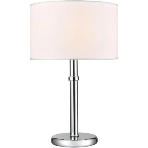 Настольная лампа Princess VL1753N01 Vele Luce белая 1 лампа, основание хром металл в стиле классический 