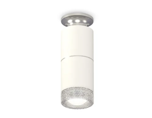Светильник накладной Techno spot XS6301242 Ambrella light белый 1 лампа, основание белое в стиле современный круглый