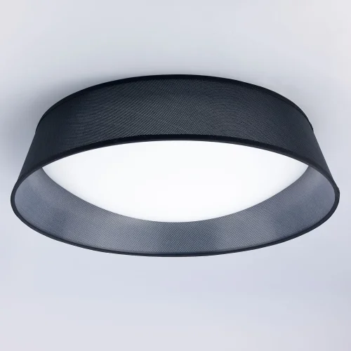 Люстра потолочная NORDICA 4966E Mantra чёрная белая на 5 ламп, основание чёрное в стиле модерн  фото 3