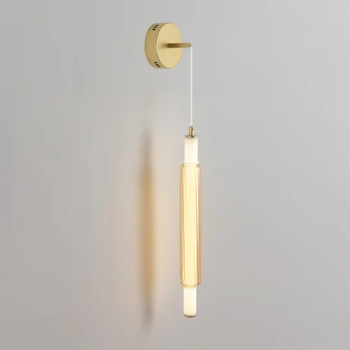 Светильник подвесной LED Trendy 8259/15WCL Lumion янтарный на 1 лампу, основание золотое в стиле современный фото 6 Светильник подвесной LED Trendy 8259/15WCL Lumion янтарный на 1 лампу, основание золотое в стиле современный фото 6