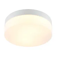 Светильник потолочный Aqua-Tablet A6047PL-2WH Arte Lamp белый 2 лампы, основание белое в стиле модерн 