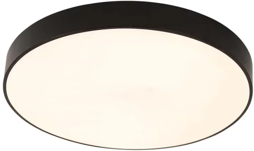 Светильник потолочный LED с пультом Arena 4684-8C F-promo белый на 1 лампу, основание чёрное в стиле современный круглый
