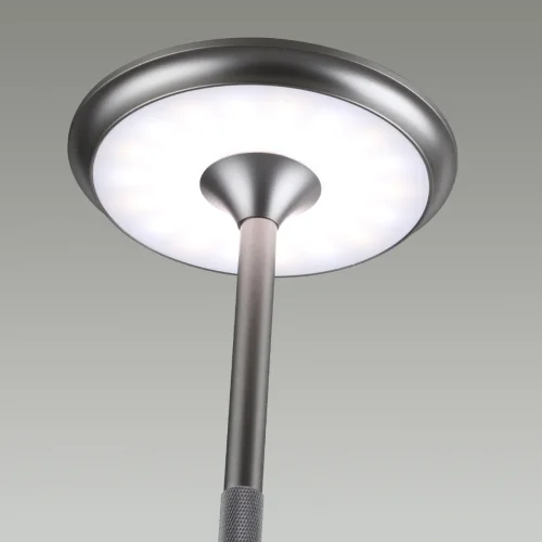 Настольная лампа LED DIMM Tet-A-Tet 5035/6TL Odeon Light никель серая 1 лампа, основание никель серое металл в стиле современный  фото 6