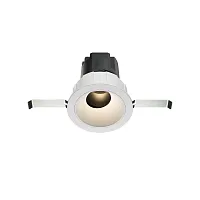 Светильник точечный LED Wise DL057-7W3K-W Maytoni белый 1 лампа, основание белое в стиле хай-тек модерн 