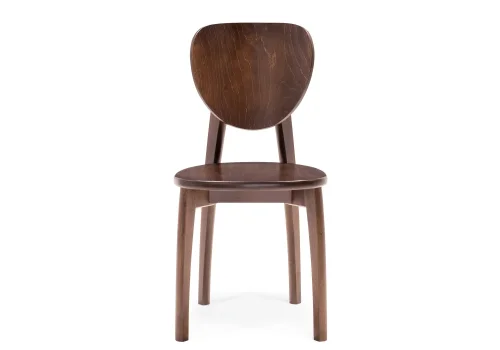 Деревянный стул Окава венге коричневый 543598 Woodville, венге/, ножки/массив бука дерево/венге, размеры - ****440*500 фото 2