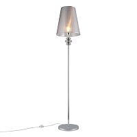 Торшер Ligure OML-67505-01 Omnilux  серый серебряный 1 лампа, основание хром в стиле классический
