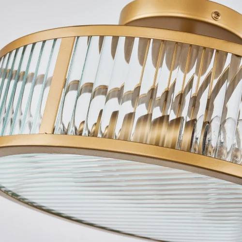 Люстра потолочная Radiales 3099-3C Favourite прозрачная на 3 лампы, основание золотое в стиле классический  фото 5