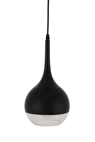 Светильник подвесной Frudo LDP 11003-1 BK Lumina Deco чёрный 1 лампа, основание чёрное в стиле современный  фото 6
