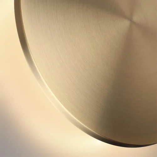 Бра LED Galaxy 7072/12WL Odeon Light бронзовый на 1 лампу, основание бронзовое в стиле хай-тек отражённый свет фото 5