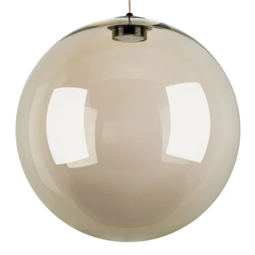 Светильник подвесной LED Sferetta 801023 Lightstar янтарный 1 лампа, основание бордовое коричневое в стиле минимализм  фото 5