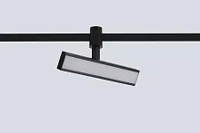 Светильник трековый для гибкой магнитной системы CLT 0.37 001 10W BL SMART Crystal Lux чёрный для шинопроводов серии Трейс 48В (Trace 48V) чёрный