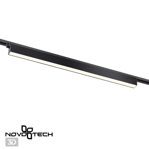 Трековый светильник однофазный Iter 358829 Novotech чёрный для шинопроводов серии Iter фото 4