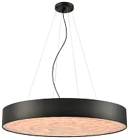 Светильник подвесной LED Edera WE510.02.723 Wertmark чёрный 1 лампа, основание чёрное в стиле современный 