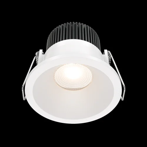 Светильник точечный LED Zoom DL034-01-06W3K-W Maytoni белый на 1 лампу, основание белое в стиле современный фото 3