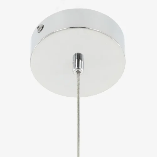 Светильник подвесной LED Джемини CL229011 Citilux белый 1 лампа, основание хром в стиле современный хай-тек  фото 5