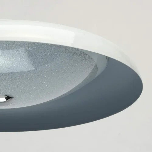 Люстра потолочная LED Ривз 674016401 MW-Light белая на 1 лампа, основание белое в стиле современный  фото 3