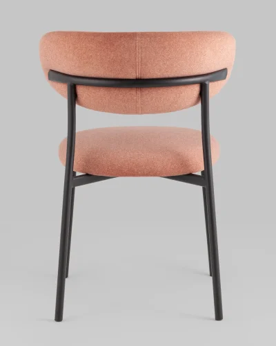 Стул обеденный Ayla, коралловый УТ000039046 Stool Group, терракотовый/велюр, ножки/металл/, размеры - ***** фото 4