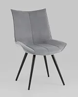 Стул вращающийся Робб велюр серый УТ000039390 Stool Group, /, ножки//, размеры - *880***555*610