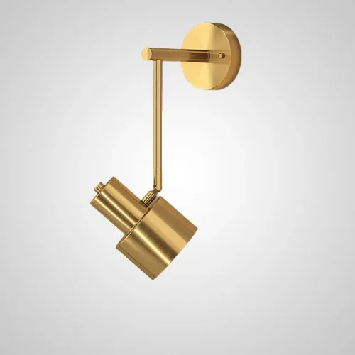 Настенный светильник INGDIS Black 208267-23 ImperiumLoft белый на 1 лампу, основание чёрное в стиле современный фото 2