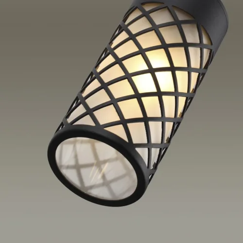 Настенный светильник Dunes 4834/1W Odeon Light уличный IP44 чёрный 1 лампа, плафон чёрный в стиле современный E27 фото 4