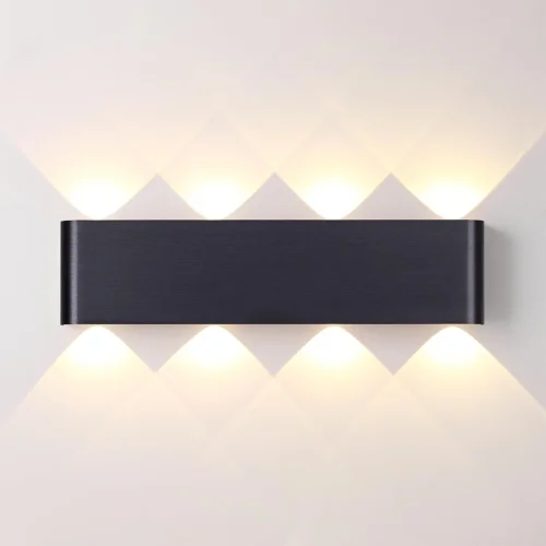 Бра Magnum 7191/8WL Odeon Light чёрный на 1 лампу, основание чёрное в стиле хай-тек фото 3 Бра Magnum 7191/8WL Odeon Light чёрный на 1 лампу, основание чёрное в стиле хай-тек фото 3