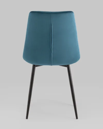 Стул Флекс New, велюр сине-зеленый (набор 2шт) УТ000039331 Stool Group, /велюр, ножки/металл/, размеры - ***** фото 6