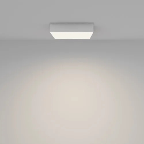 Светильник потолочный LED Zon C032CL-36W4K-SQ-W Maytoni белый на 1 лампу, основание белое в стиле современный квадраты фото 7