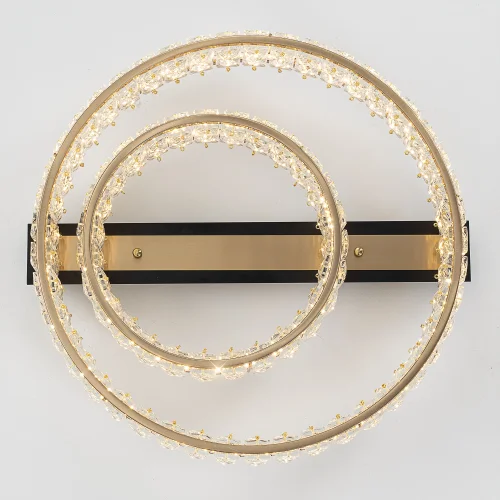 Люстра потолочная LED Palant CL325152 Citilux прозрачная на 1 лампу, основание чёрное в стиле классический современный фото 4