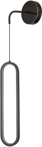 Бра LED Nevis 86226C-1W BL Belfast чёрный на 1 лампу, основание чёрное в стиле современный 78696 
