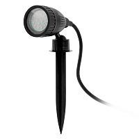 Ландшафтный светильник LED 93384 NEMA 1 Eglo уличный IP44 чёрный 1 лампа, плафон прозрачный в стиле уличный GU10