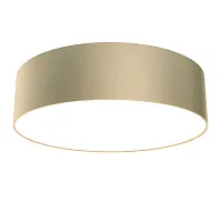 Светильник потолочный LED Zon C032CL-24W3K-RD-MG Maytoni белый 1 лампа, основание матовое золото в стиле современный круглый тарелка