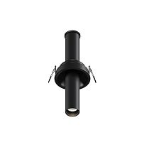 Светильник точечный LED Focus T C140RS-L200-7W4K-B Maytoni чёрный 1 лампа, основание чёрное в стиле современный хай-тек трубочки