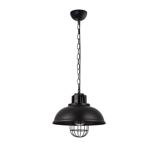 Светильник подвесной лофт Levi 441 VL6202P01 Vele Luce чёрный 1 лампа, основание чёрное в стиле лофт 